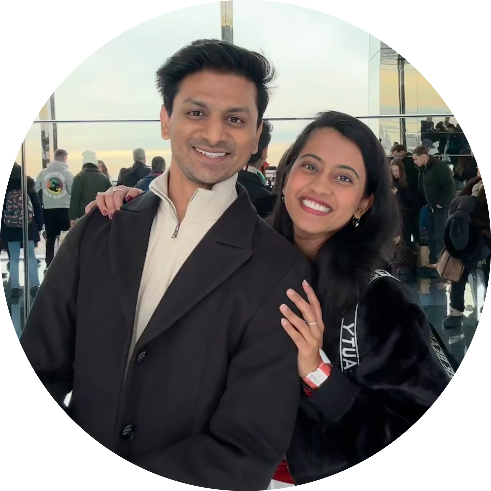 Anki holding a heart